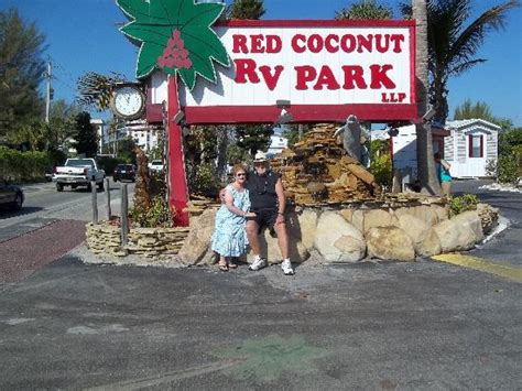 Red coconut rv park - Red Coconut RV Park. Spend your days lounging on the sugar sand beachfront at Red Coconut RV Park, directly on the Gulf of Mexico. You’re only 1 1/2 miles from the Times Square area on Fort Myers Beach, but it feels like a world away. Everything you need is within walking, biking, or trolley distance–but if you just want to stay put, …